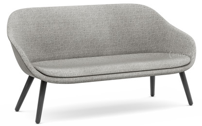 About A Lounge Sofa for Comwell Hallingdal - gris chaud|Chêne laqué noir
