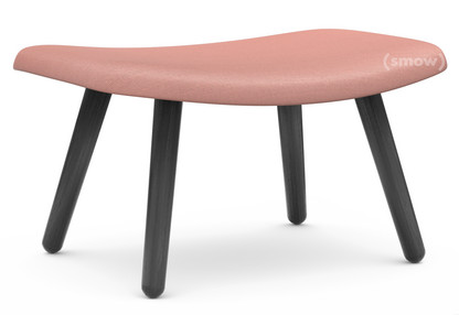 About A Lounge Ottoman AAL 03 Steelcut Trio 515 - rose pale|Chêne laqué noir