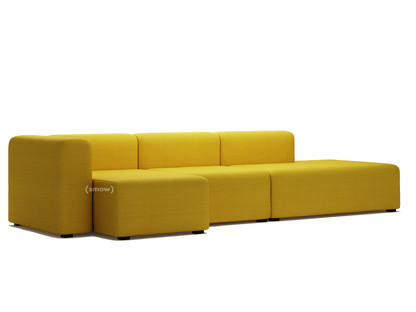 Canapé modulable Mags  Accotoir à gauche|Steelcut Trio - jaune