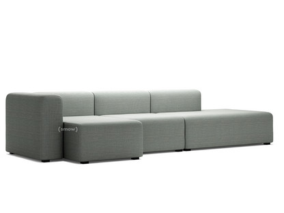 Canapé modulable Mags  Accotoir à gauche|Steelcut Trio - gris clair