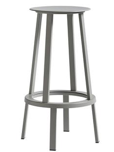 Revolver Bar Stool Version bar: hauteur de l'assise 76 cm|Gris ciel