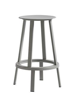 Revolver Bar Stool Version cuisine: hauteur de l'assise 65 cm|Gris ciel