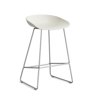 About A Stool AAS 38 Version cuisine: hauteur de l'assise 64 cm|Acier inoxydable|Melange cream 2.0