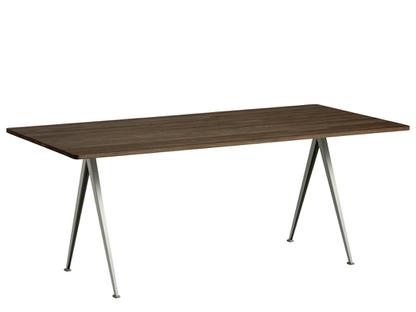 Pyramid Table 02 Chêne fumé|Acier thermolaqué beige