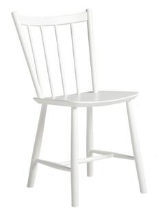 J41 Chair Hêtre laqué blanc