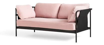 Canapé Can 2.0 2 places|Tissu Linara 415 - Rose|Black