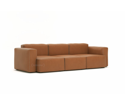 Mags Soft Sofa Combinaison 1 3 places|Cuir Sense - cognac