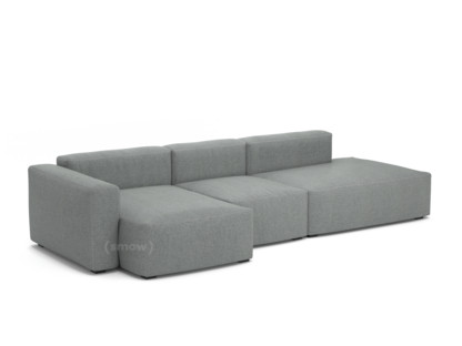Mags Soft Sofa Combinaison 4 Accotoir à gauche|Hallingdal - bleu/gris