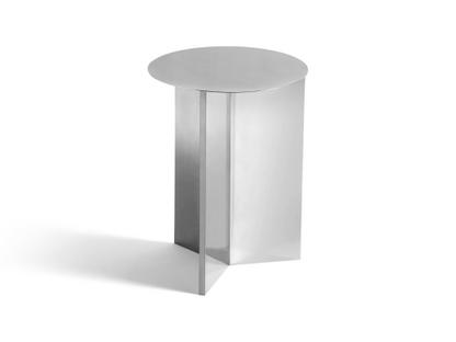 Table Slit Acier|H 47 x Ø 35 cm|Polis miroir