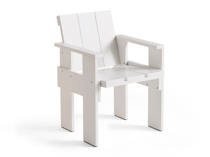 Chaise Crate Dining  Pin laqué blanc