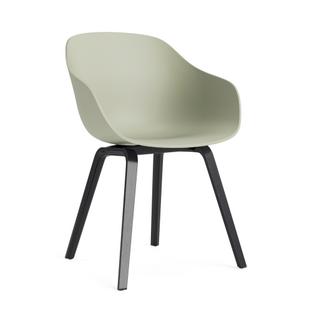 About A Chair AAC 222 Chêne laqué noir|Pastel green 2.0