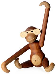 Figurine Singe Grande (H 46 cm)|Teck/Limba