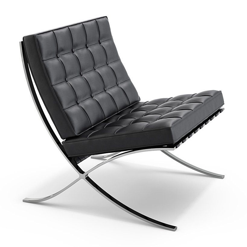 Fauteuil Barcelona Knoll International Ludwig Mies van der Rohe