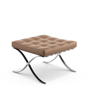 Tabouret Barcelona Volo|Brun roux