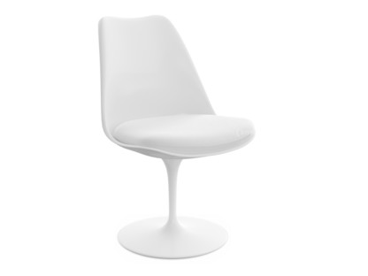 Chaise Tulip Saarinen Statique|Coussin d'assise|Blanc|Ivory (Tonus 100)