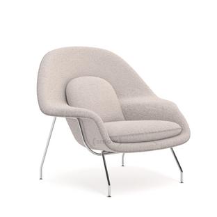 Chaise Womb  Moyen (H 79cm / l 89cm / P 79cm)|Tissu Curly - Ivoire