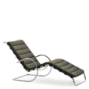 Chaise longue MR Édition Bauhaus Velours|Ahwahnee