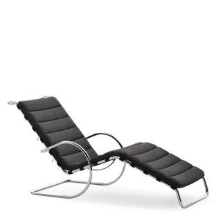 Chaise longue MR Édition Bauhaus Velours|Ferro