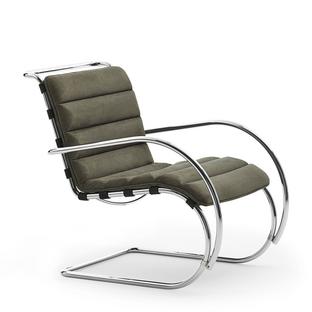 Fauteuil MR Édition Bauhaus Velours|Ahwahnee