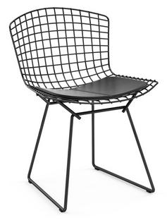 Chaise Bertoia Noir|Vinyl noir