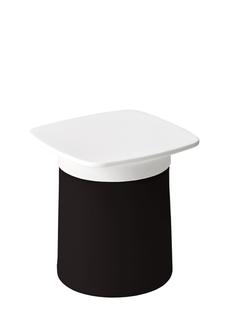 Table d'appoint Degree Blanc|Noir