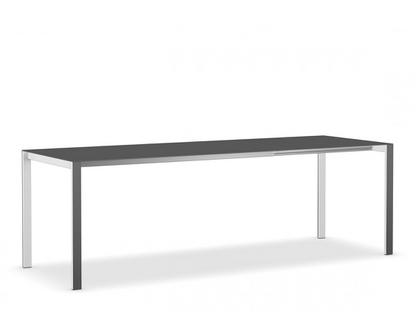 Table à manger Thin-K Anthracite|Aluminium gris