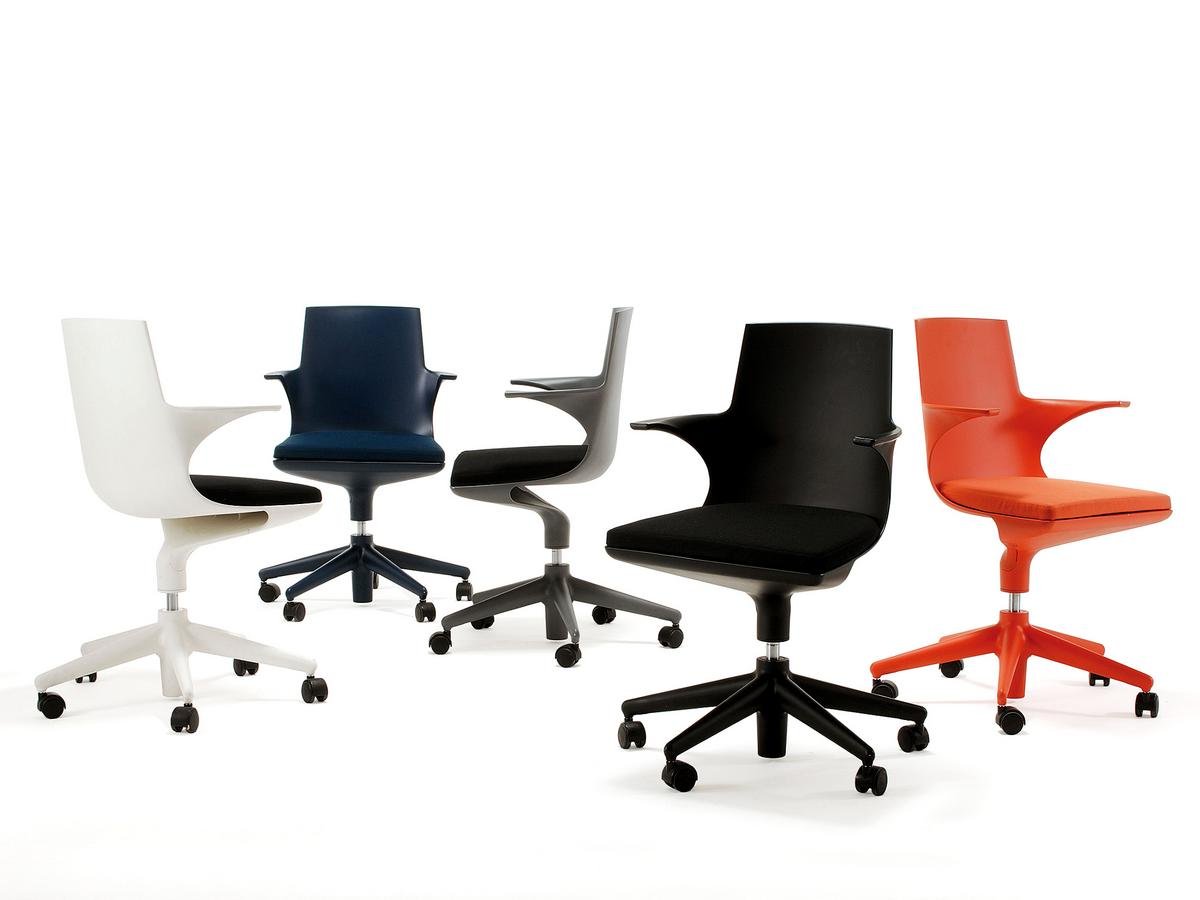 Fauteuil Spoon Chair Kartell Chaises de bureau Mobilier design