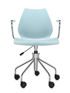 Chaise Maui Swivel Chair Avec accoudoirs|Bleu clair