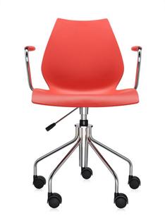 Chaise Maui Swivel Chair Avec accoudoirs|Violet rouge