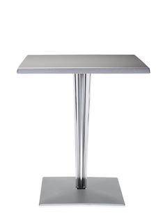 Table d'appoint top top Rectangulaire H 72 x l 60 x L 60 cm|Werzalit inrayable|Aluminium