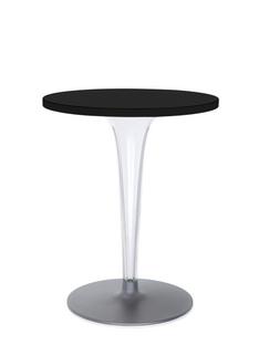 Table d'appoint top top Rond Ø 60 x H 72 cm|Stratifié|Noir