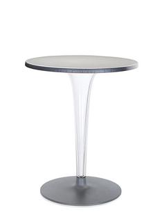Table d'appoint top top Rond Ø 60 x H 72 cm|Werzalit inrayable|Aluminium