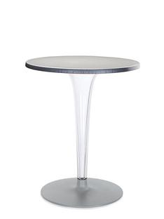 Table d'appoint top top Rond Ø 60 x H 72 cm|Werzalit inrayable|Aluminium