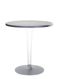 Table d'appoint top top Rond Ø 70 x H 72 cm|Werzalit inrayable|Aluminium