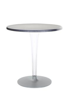 Table d'appoint top top Rond Ø 70 x H 72 cm|Werzalit inrayable|Aluminium