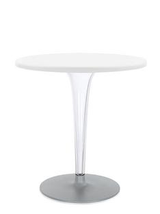 Table d'appoint top top Rond Ø 70 x H 72 cm|Werzalit inrayable|Blanc