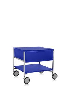 Caisson Mobil  1 tiroir - 1 compartiment|Opalin|Bleu cobalt