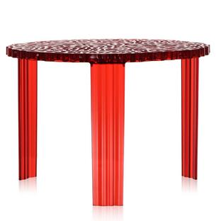 T-Table 36 cm|Transparent|Rouge