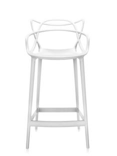 Tabouret de bar Masters Blanc|Version cuisine: 65 cm