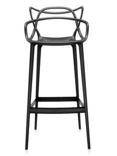 Tabouret de bar Masters Noir|Version bar: 75 cm