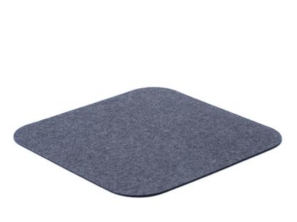 Tapis en feutre pour Componibili 1|Carré (coins ronds), 36 x 36 cm|Anthracite