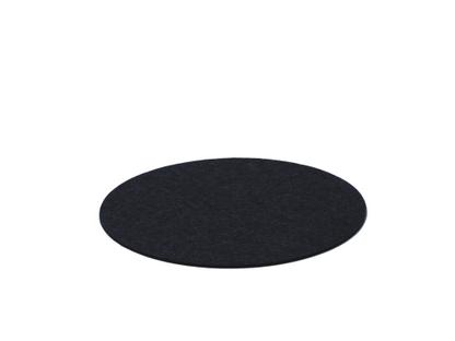 Tapis en feutre pour Componibili 1|Rond, ø 30 cm|Noir