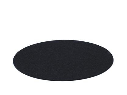 Tapis en feutre pour Componibili 1|Rond, ø 40 cm|Noir