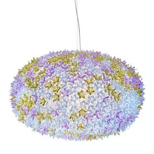 Suspension Bloom Grand (ø 80 cm)|Transparent/lavande