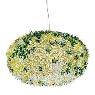 Suspension Bloom Grand (ø 80 cm)|Transparent/menthe