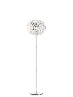 Lampadaire Planet 130 cm|Transparent/argent