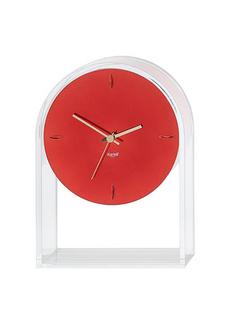 Horloge L'Air du Temps Transparent/rouge métallique