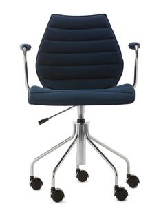 Chaise pivotante Maui Soft Bleu|Chromé