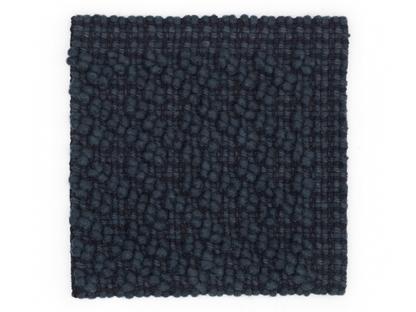 Tapis Cocoon 180 x 240 cm|Bleu foncé - noir