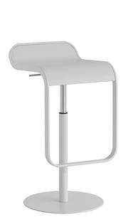 Tabouret LEM 55-67 cm|Verni blanc perle